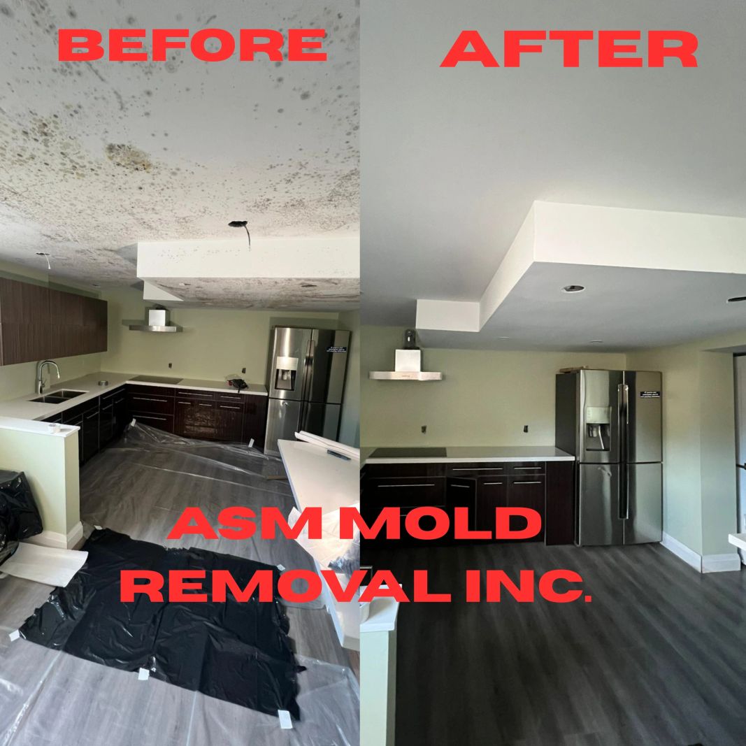 Interior water-damage recovery